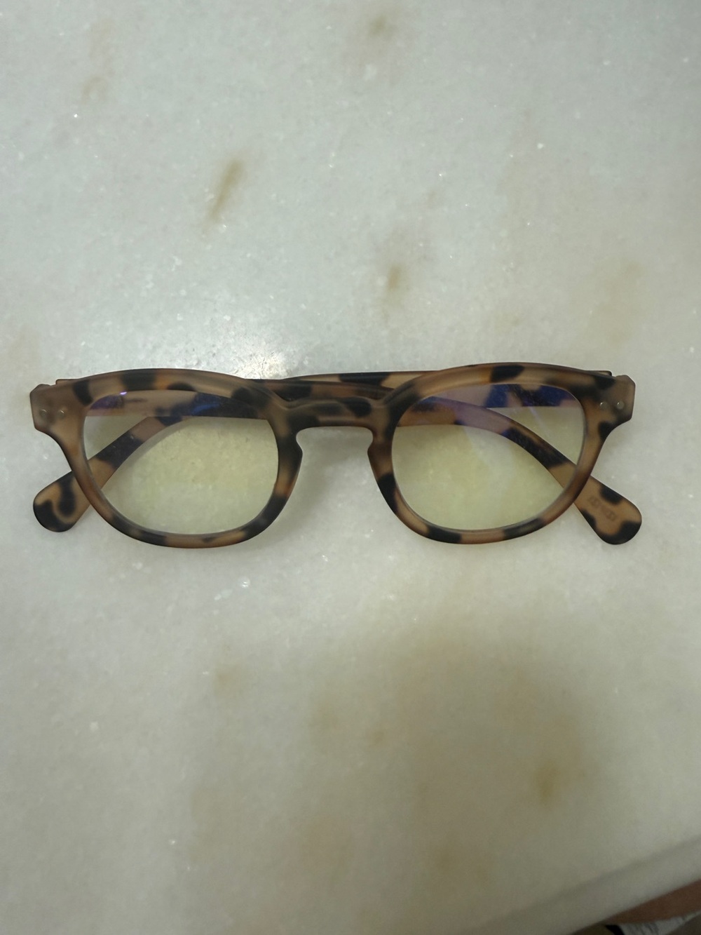 Tortoiseshell Round Blue Light Glasses